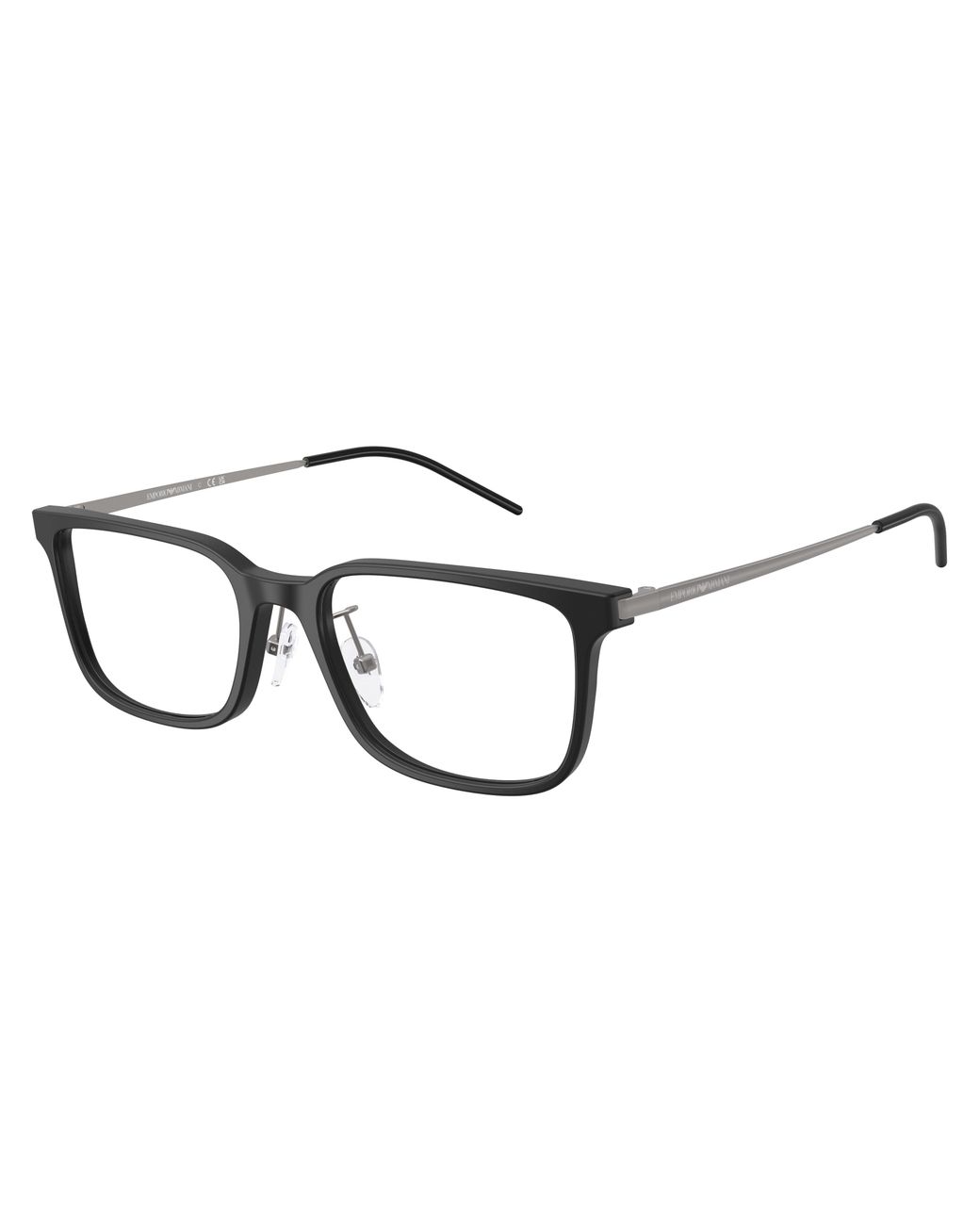 Emporio Armani Black Ea3275D 5001 Optical Frames Acetate Squared Normal for men