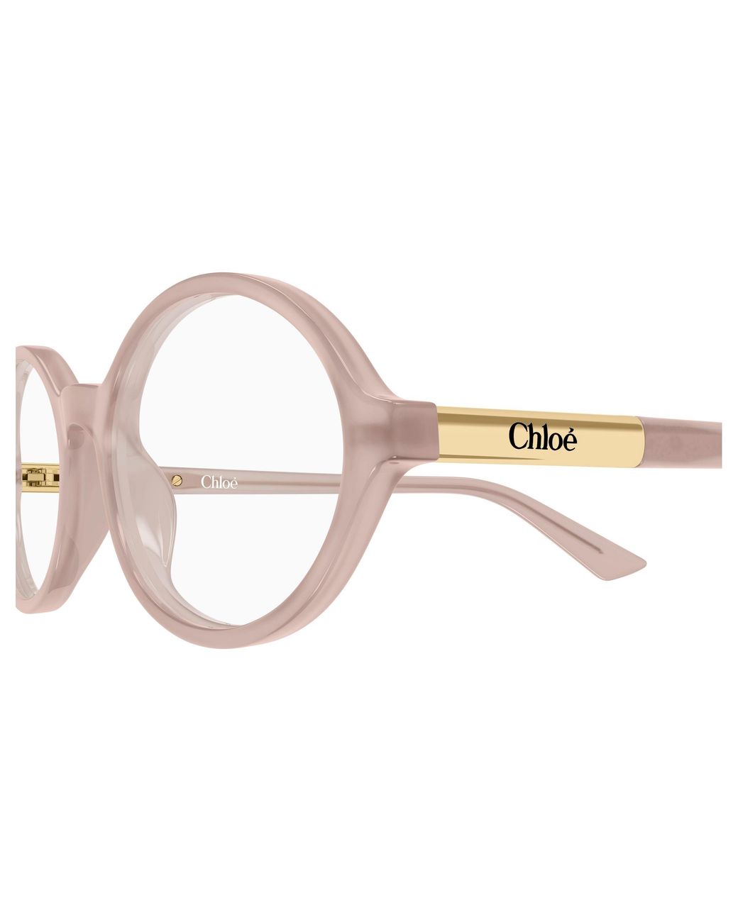 Chloé Black Ch0367O 004 Optical Frames Acetate Transparent Round