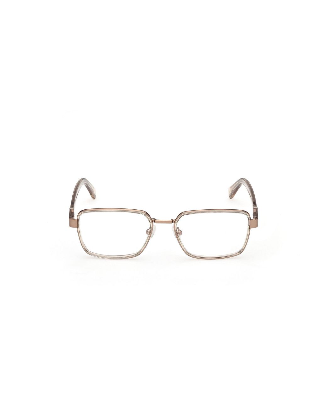 Guess Black Gu50371 045 Optical Frames Metal Squared Normal for men