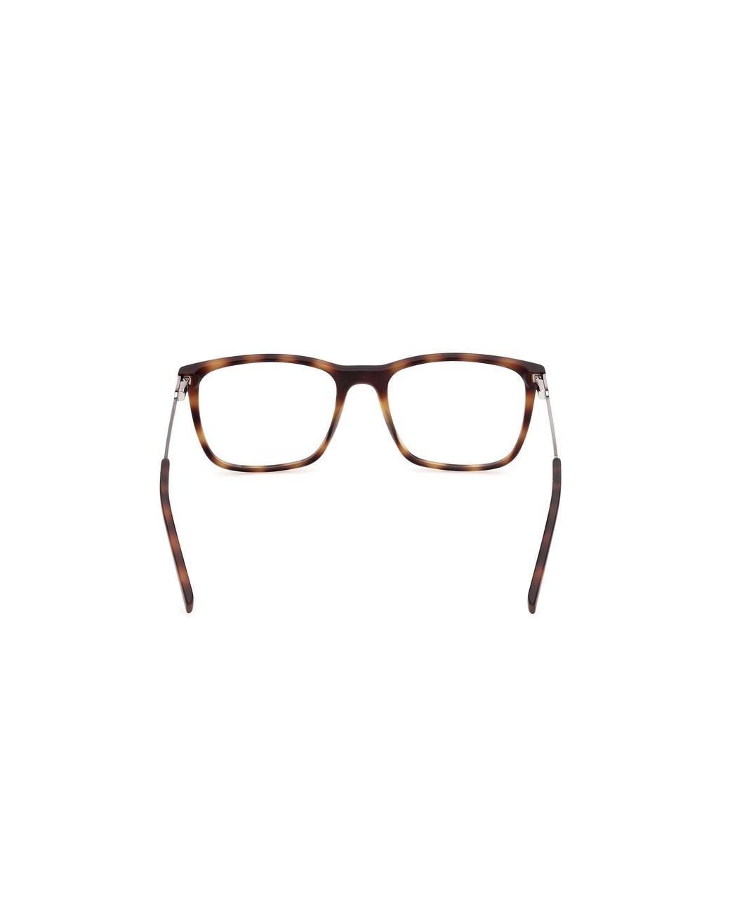 Timberland Black Tb50123 52 Optical Frames Injected Squared Normal for men