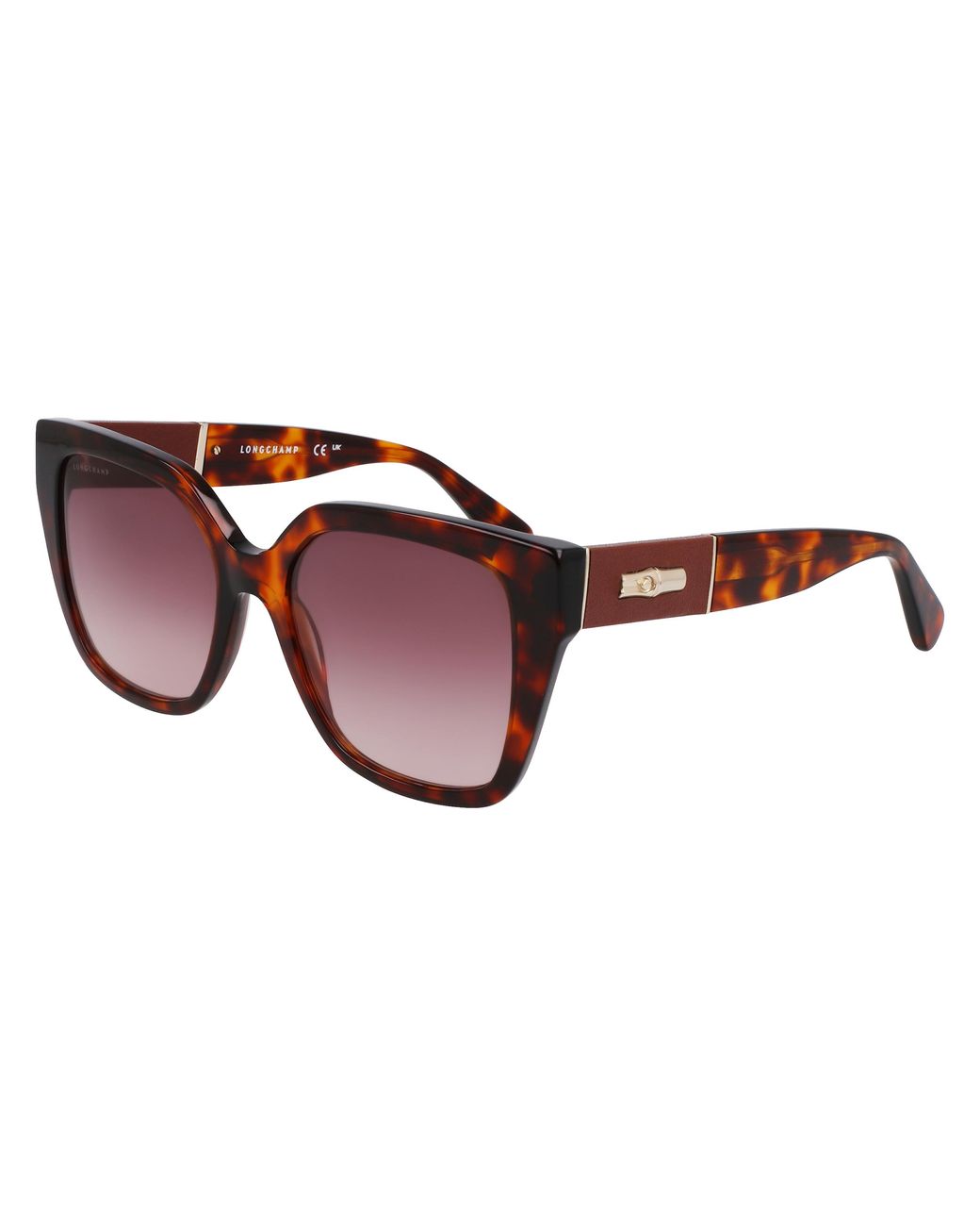 Longchamp Black Lo754Sl 242 Sunglasses Acetate Butterfly Normal Normal