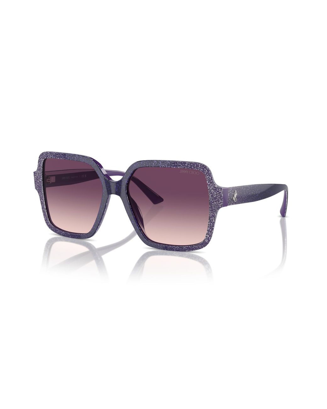 Jimmy Choo Black Jc5005 50447W Sunglasses Acetate Squared Normal Shaded