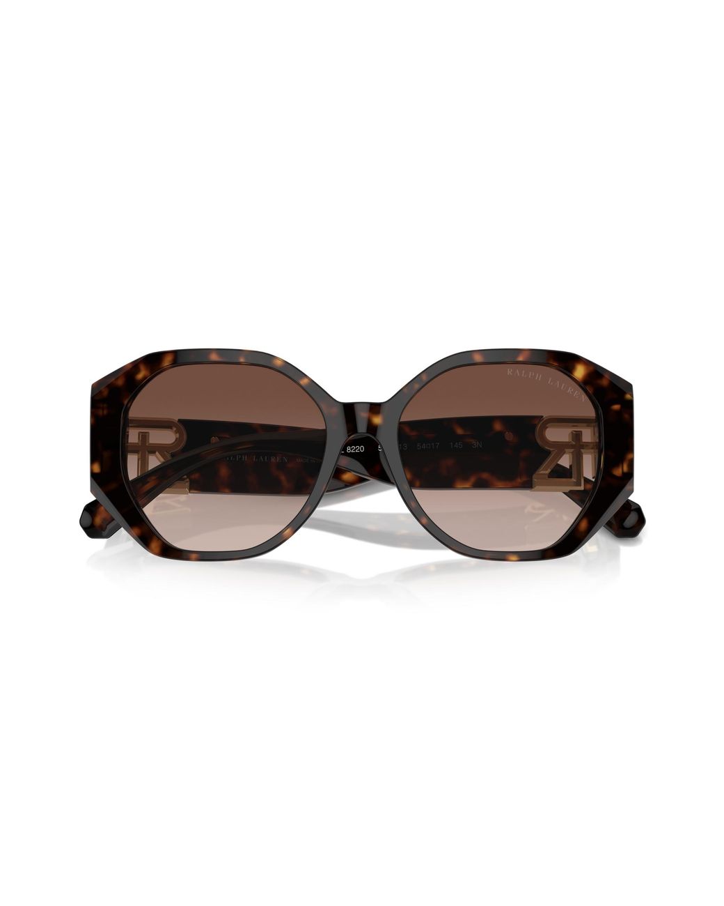 Ralph Lauren Black Rl8220 The Juliette 500313 Sunglasses Acetate Butterfly Normal Shaded