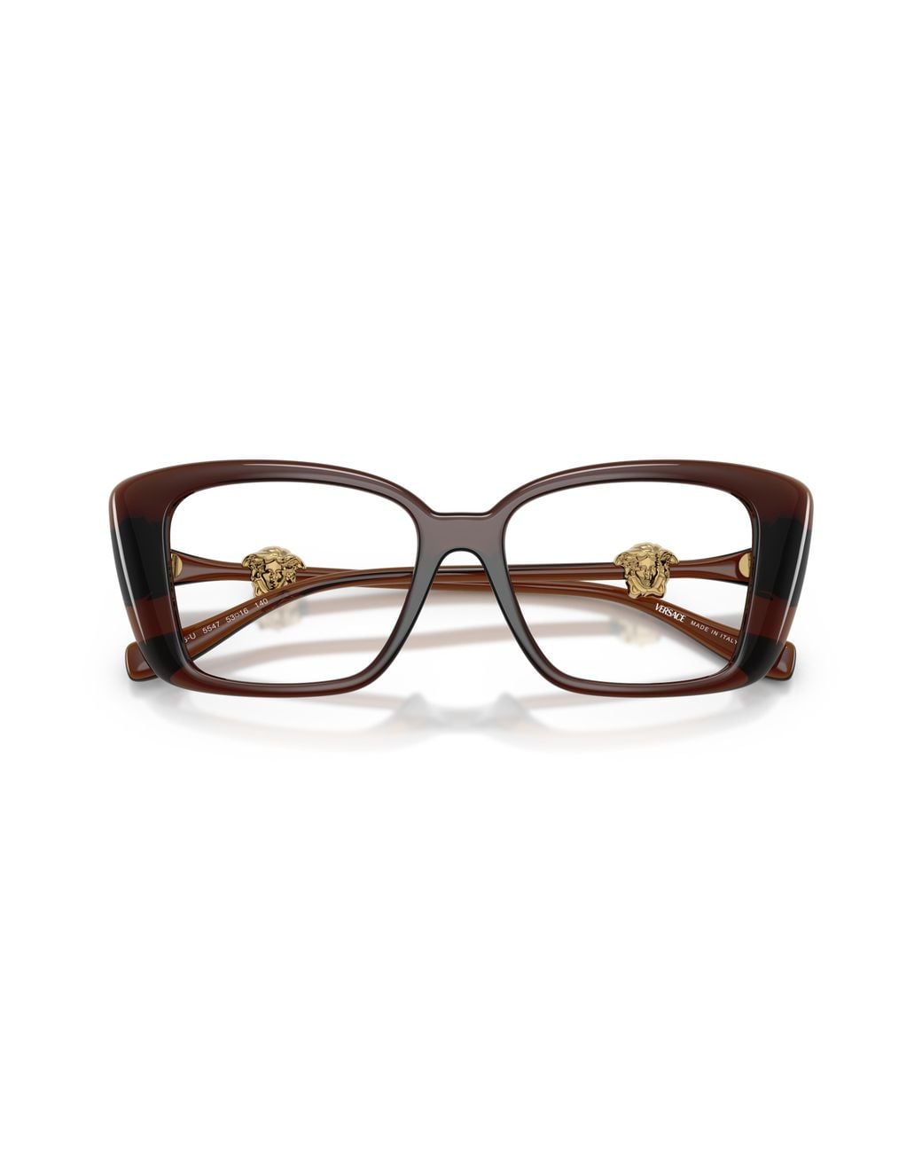 Versace Black Ve3385U 5547 Optical Frames Injected Squared Normal