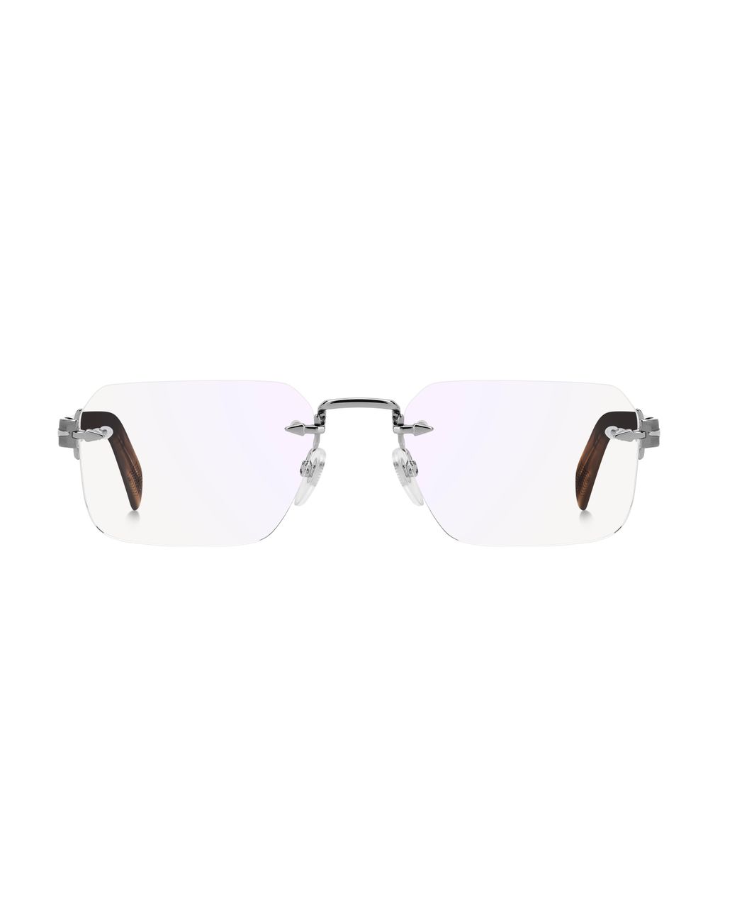 David Beckham Black Db 7116 6Lb/2Y Optical Frames Metal Squared for men