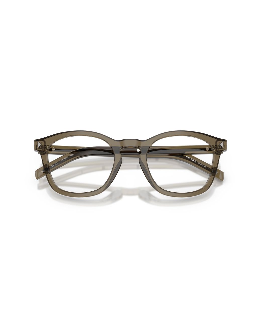 Prada Black Pr C04V 18T1O1 Optical Frames Acetate Pillow Normal for men
