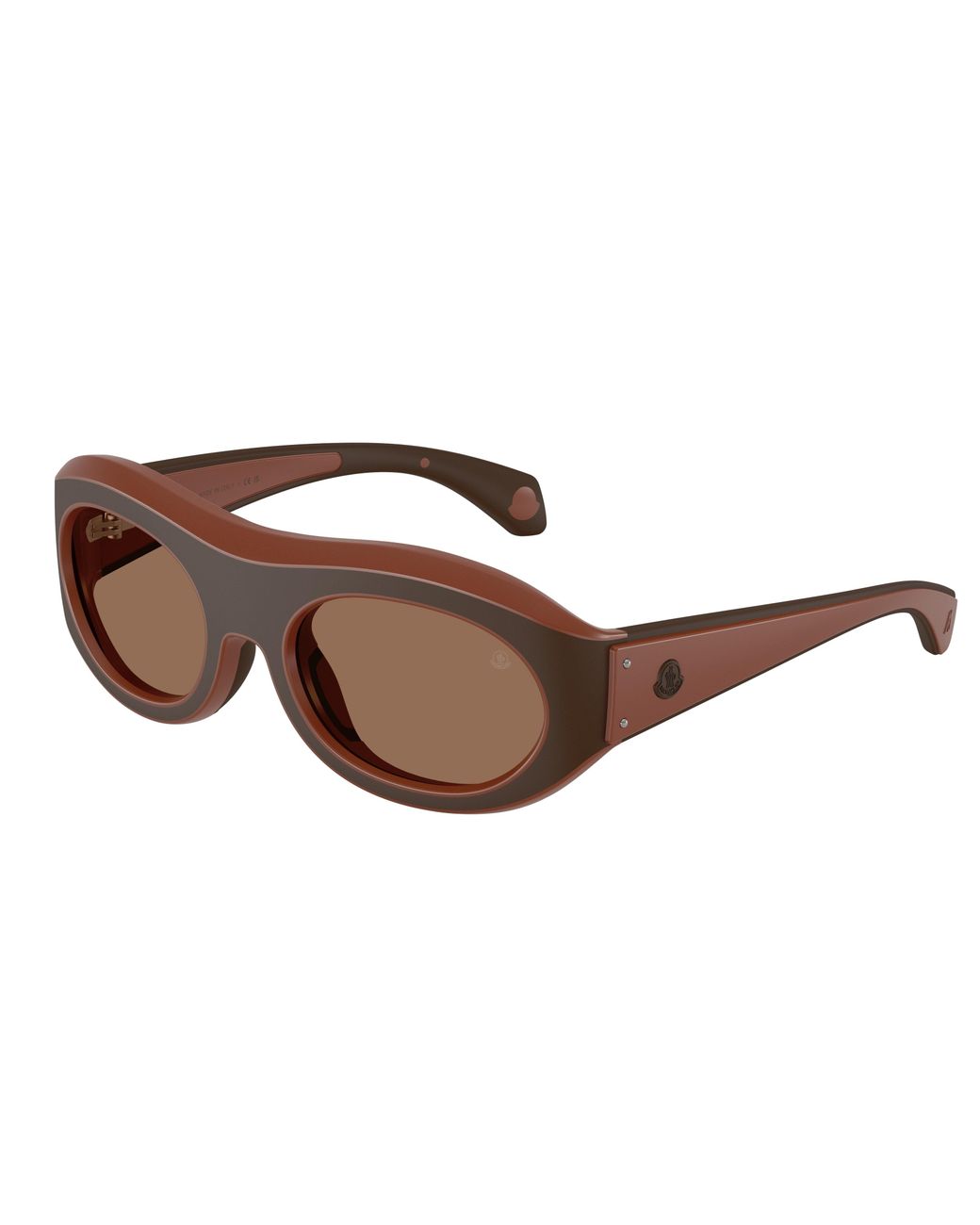 Moncler Black Me8015U Ramillon 503573 Sunglasses Injected Round Normal