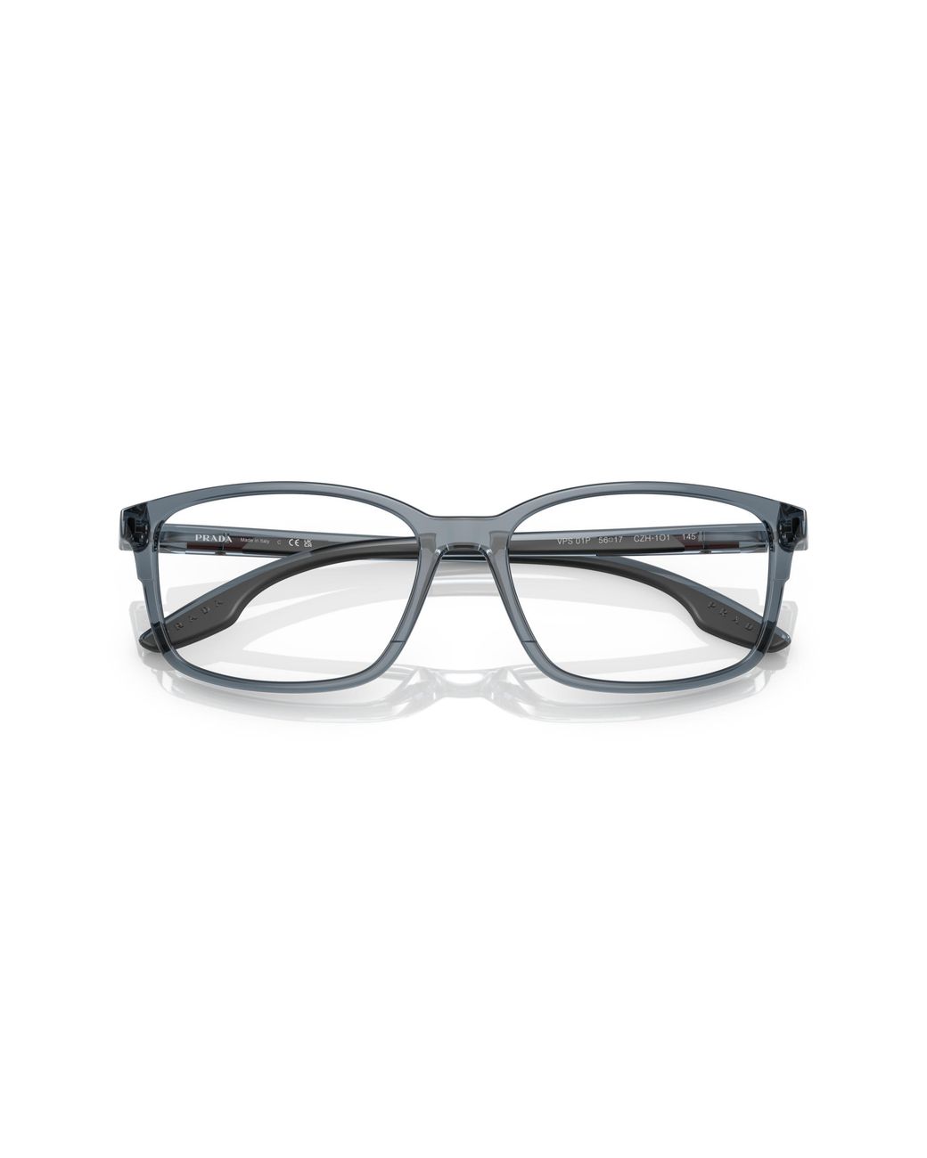Prada Linea Rossa Black Ps 01Pv Czh1O1 Optical Frames Plastic Squared for men