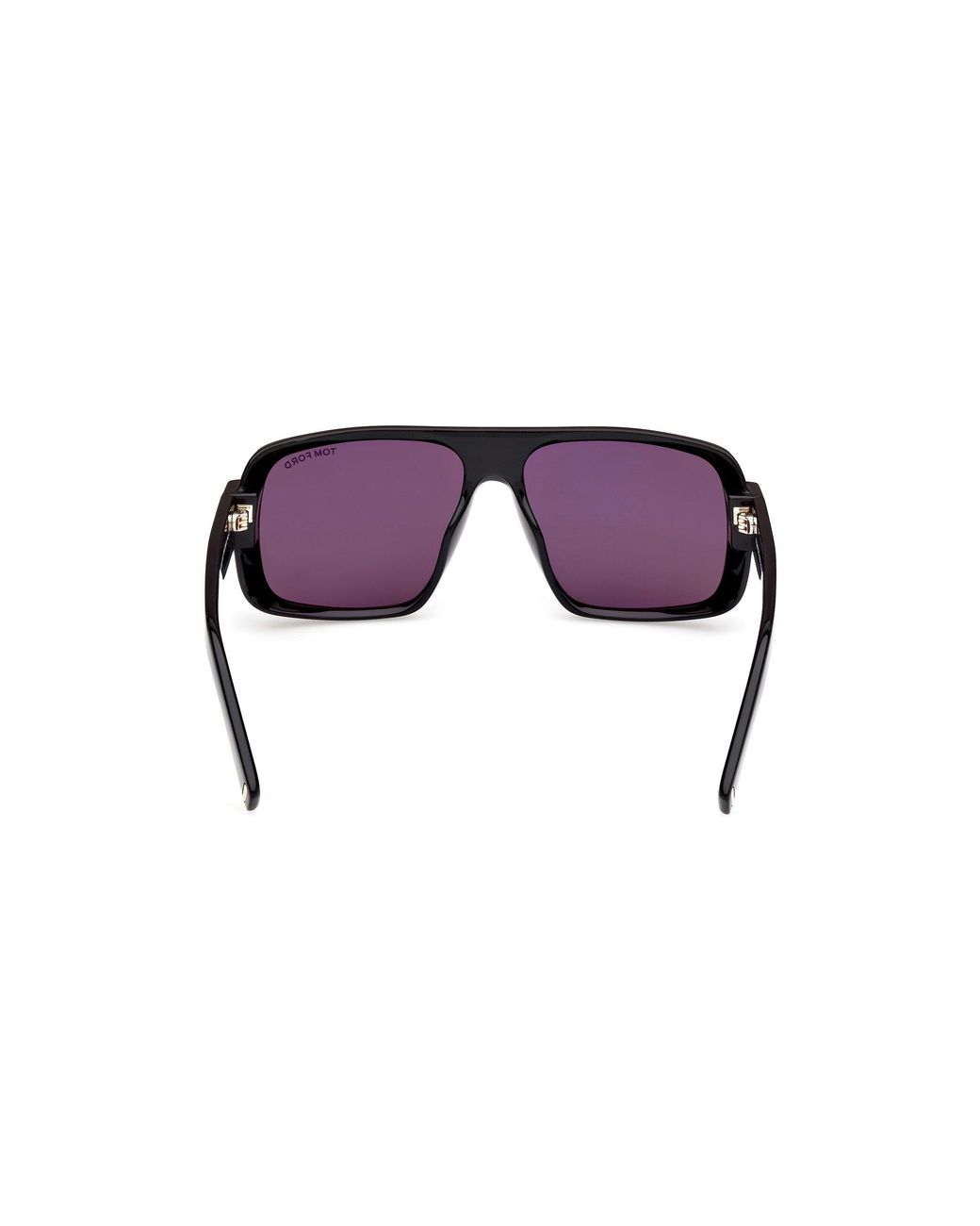 Tom Ford Black Ft1101 Turner 01A Sunglasses Acetate Squared Normal for men