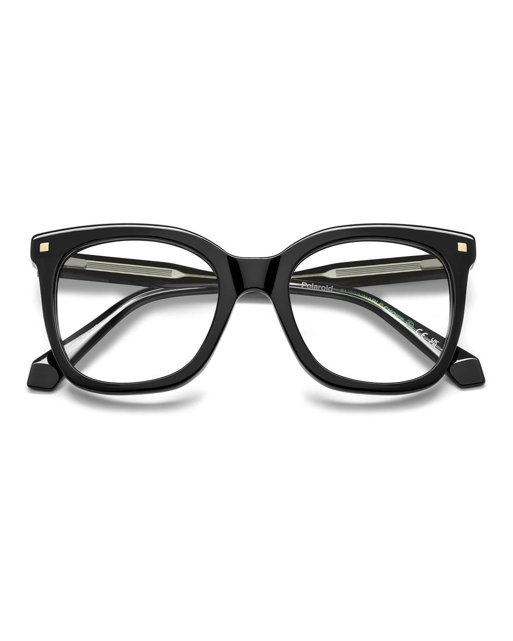 Polaroid Black Pld D507 807 Optical Frames Plastic Squared