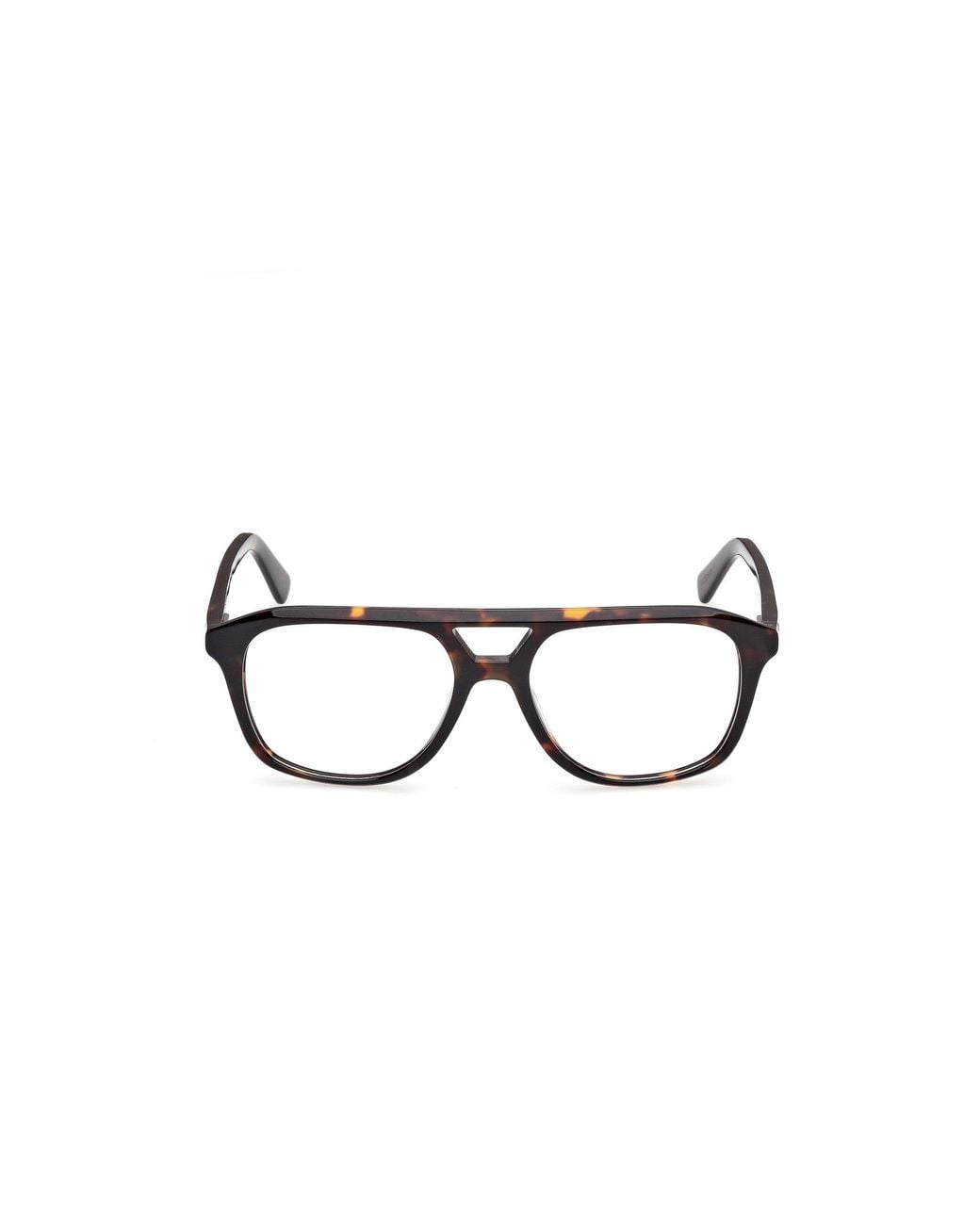Guess Black Gu50447 52 Optical Frames Acetate Pilot Normal for men