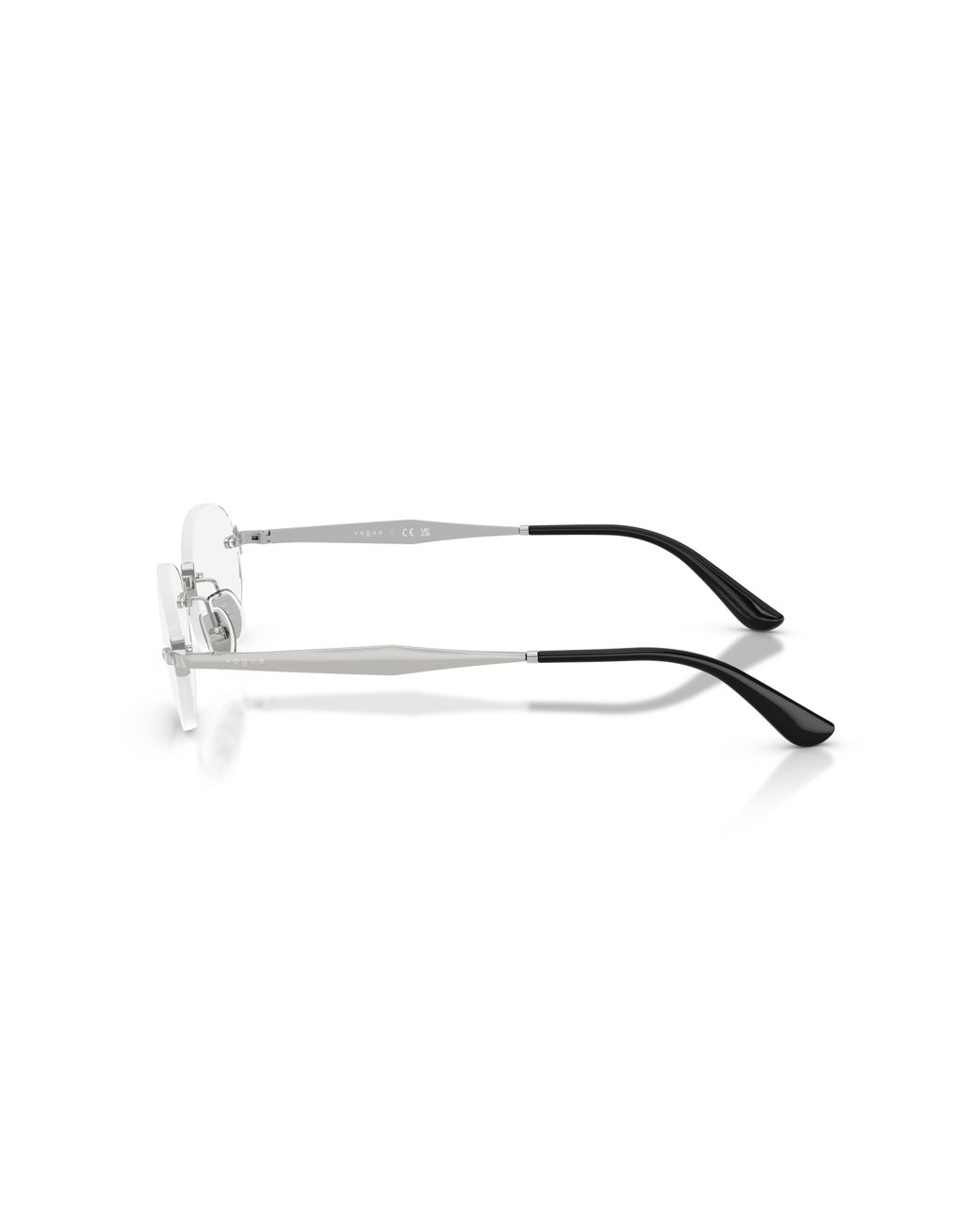 Vogue Eyewear Black Vo4343 323 Optical Frames Metal Round Normal