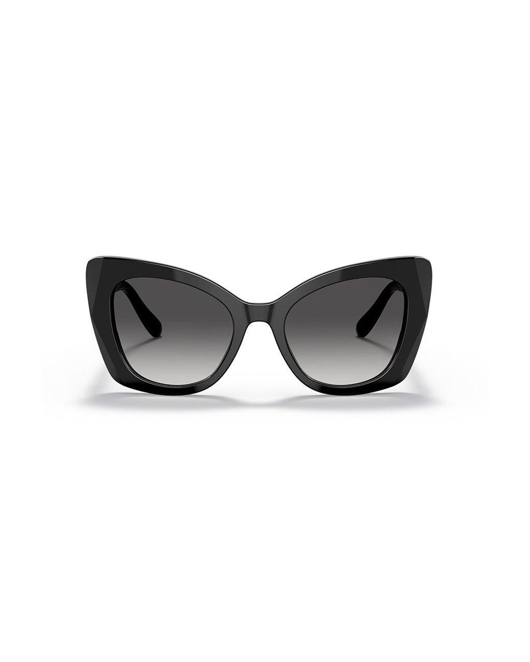 Dolce & Gabbana Black Dg4405 501/8G Sunglasses Acetate Butterfly Normal Shaded