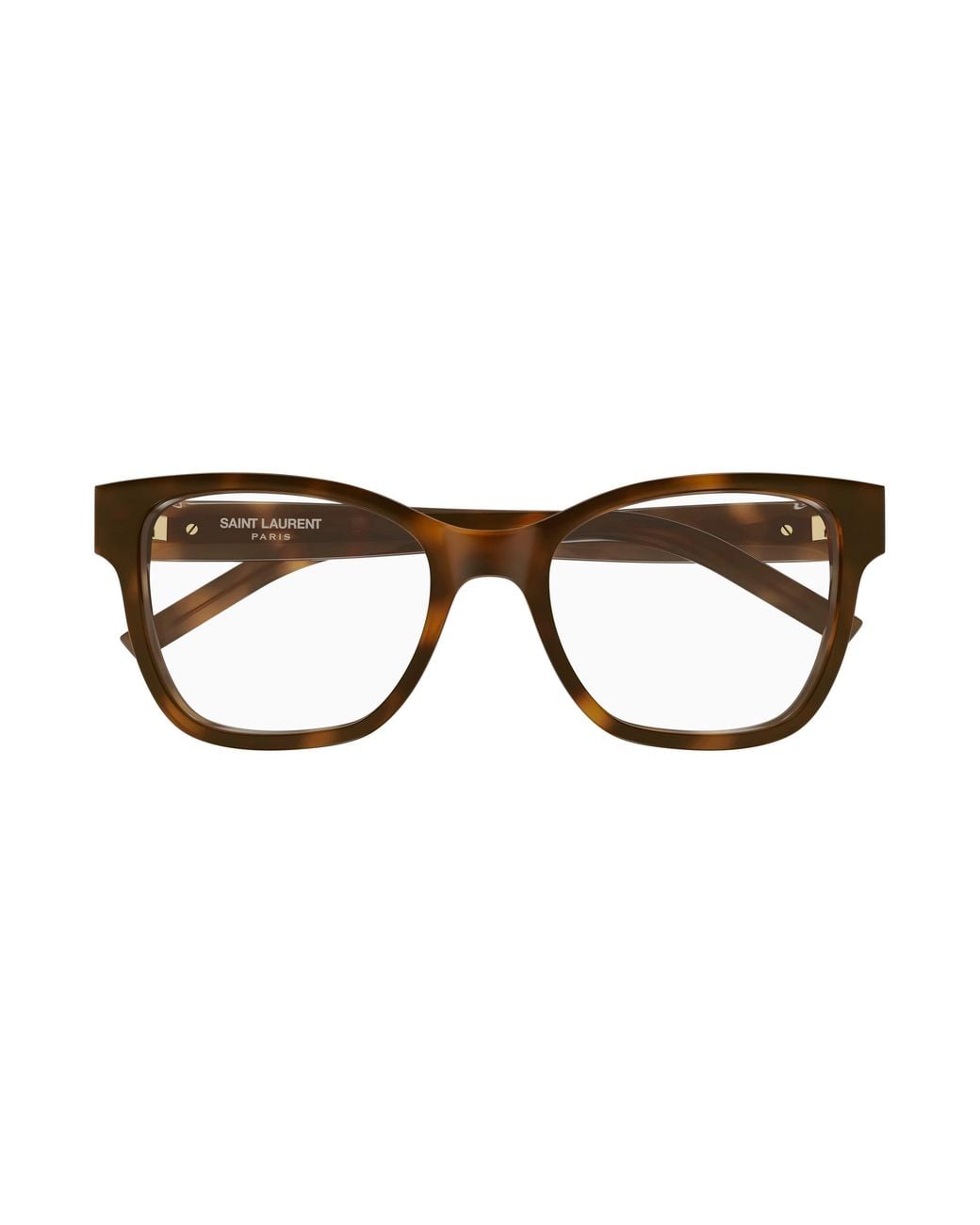 Saint Laurent Black Sl M158 009 Optical Frames Acetate Transparent Cat Eye Antiriflesso