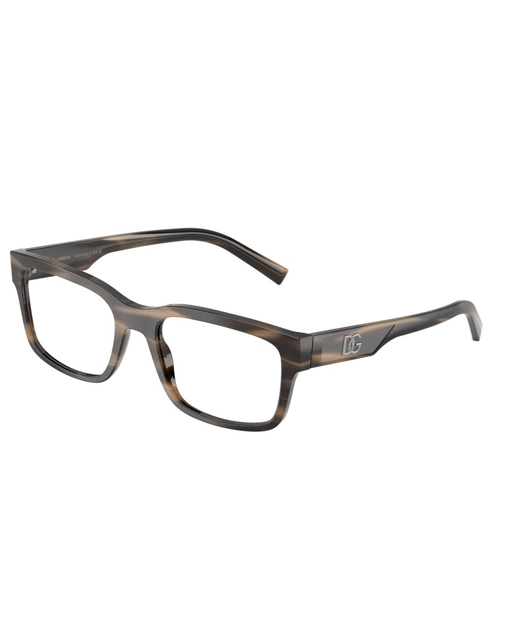 Dolce & Gabbana Black Dg3352 3200 Optical Frames Acetate Squared Normal for men
