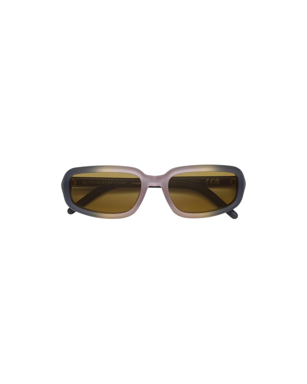Retrosuperfuture Black Gw9 Troll Side Fade Sunglasses Acetate Squared Normal