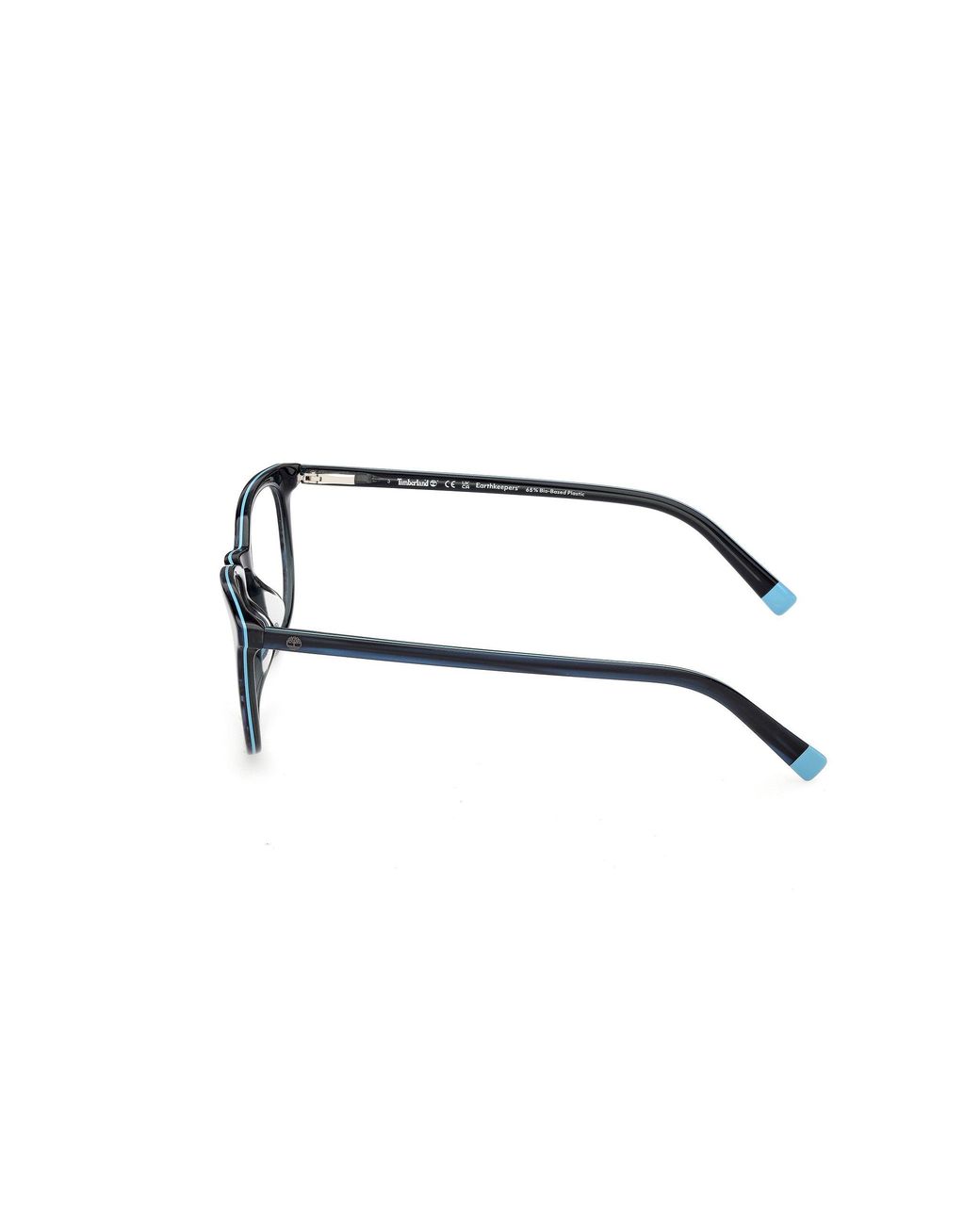 Timberland Black Tb50096-H 064 Optical Frames Acetate Round Normal for men