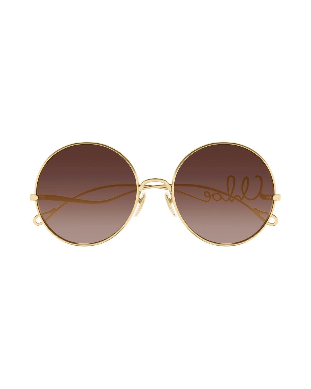 Chloé Black Ch0372S 001 Sunglasses Metal Round