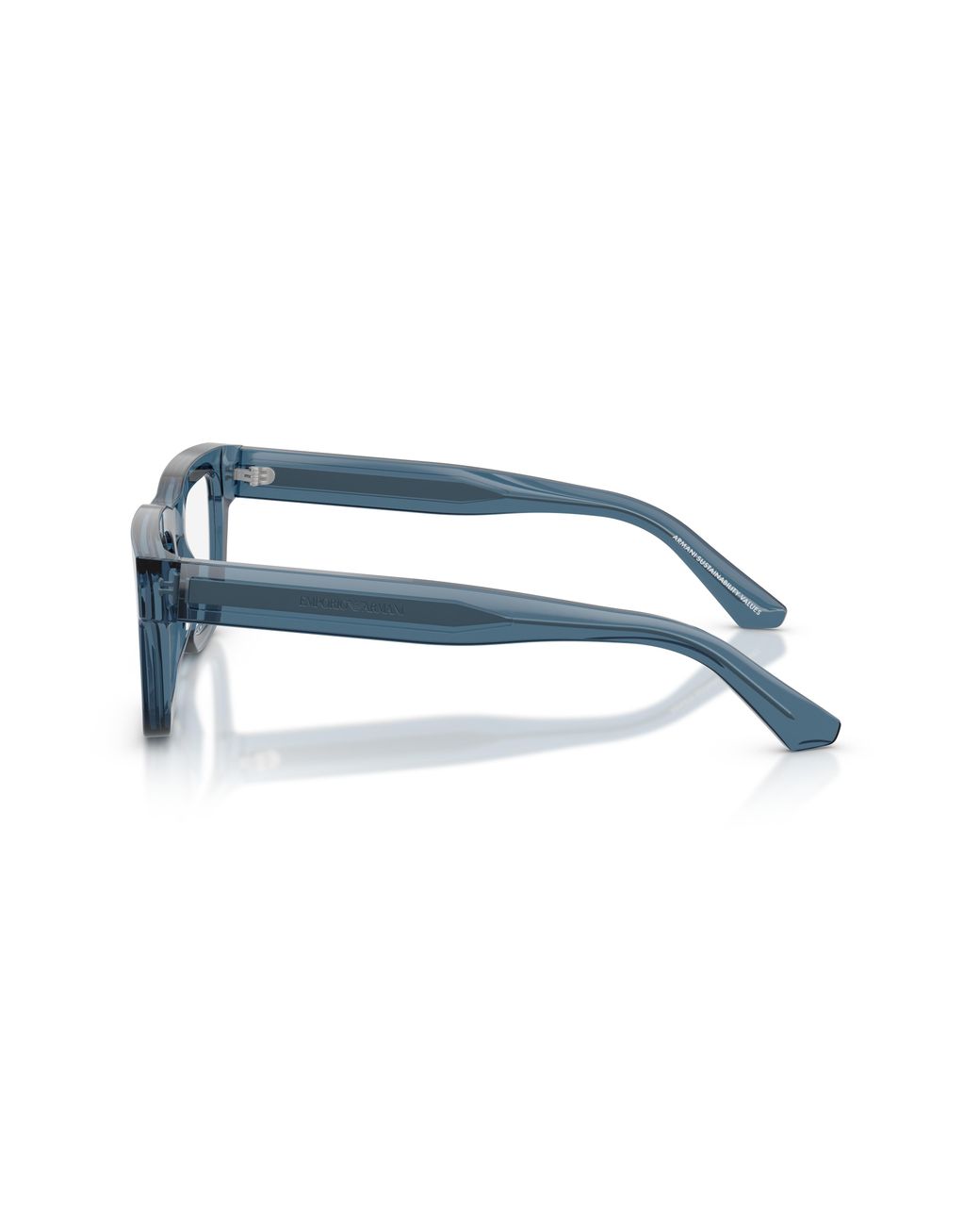 Emporio Armani Black Ea3279 6362 Optical Frames Acetate Transparent Squared Normal for men