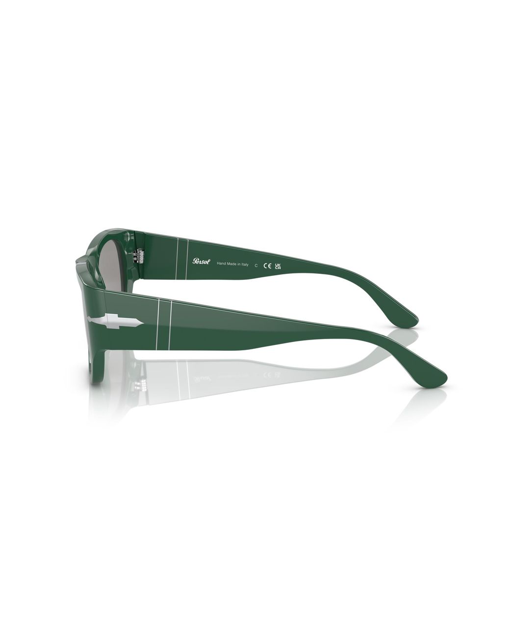 Persol Green Po3308S 1171R5 Sunglasses Acetate Squared Normal