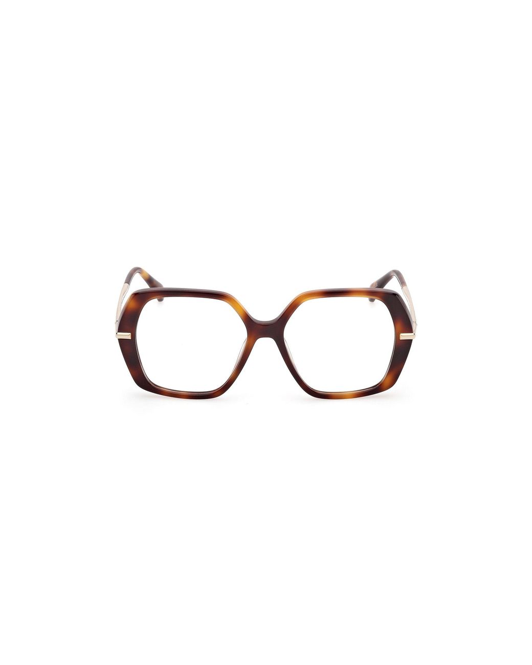 Max Mara Black Mm5175 052 Optical Frames Acetate Geometric Normal