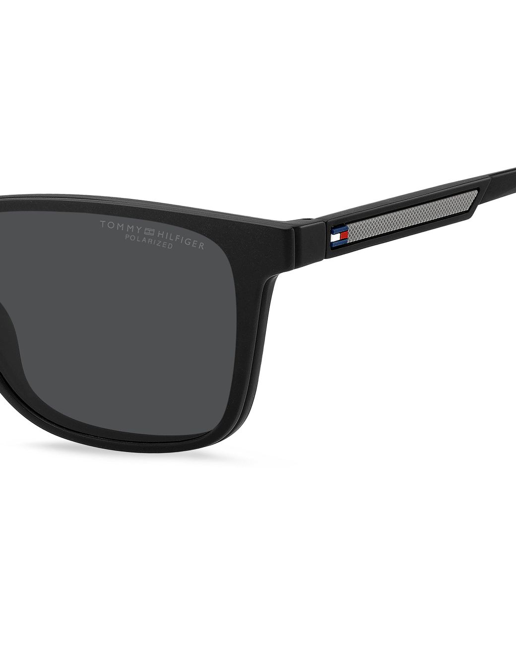 Tommy Hilfiger Black Th 2203/C 08A/M9 Optical Frames Eco-Poliame Squared Polarized for men