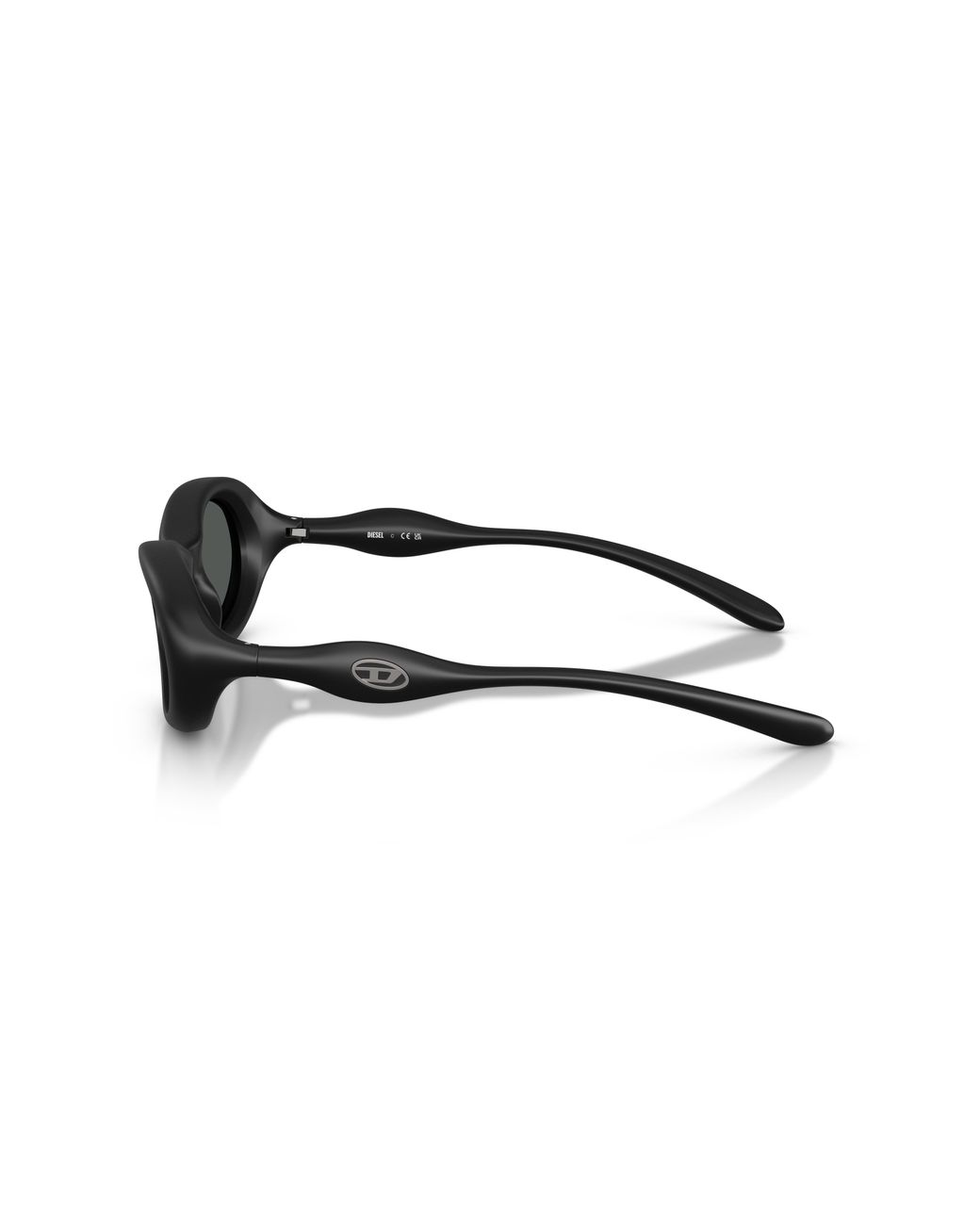 DIESEL Black Dl3011U 200287 Sunglasses Injected Round Normal