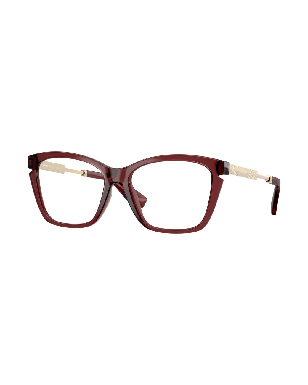Burberry Black Be2427U 4128 Optical Frames Injected Cat Eye Normal