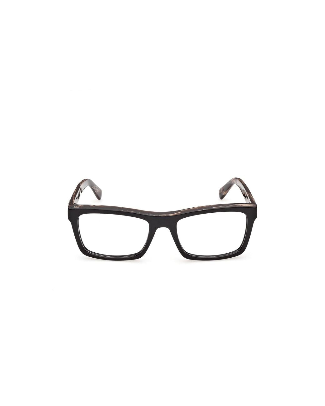 Guess Black Gu50452 1 Optical Frames Acetate Squared Normal for men