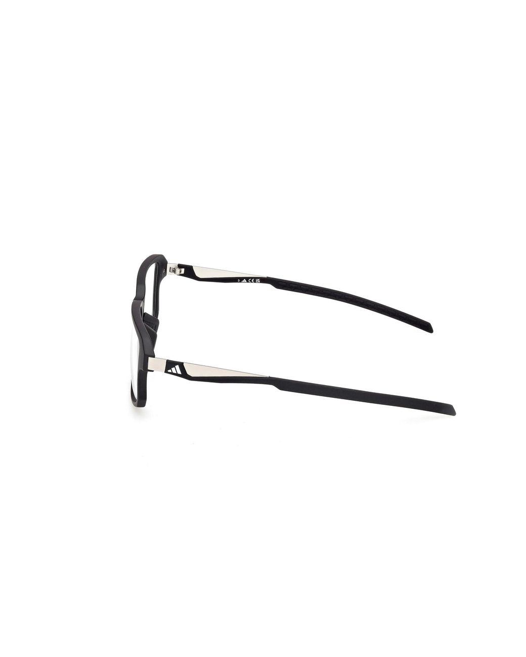 Adidas Originals Black Sp5114-H 002 Optical Frames Injected Squared Normal for men