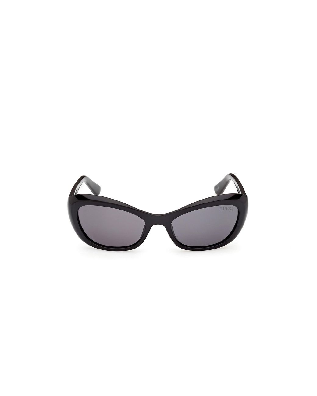 Guess Black Gu00286 01A Sunglasses Injected Smoke Cat Eye Normal