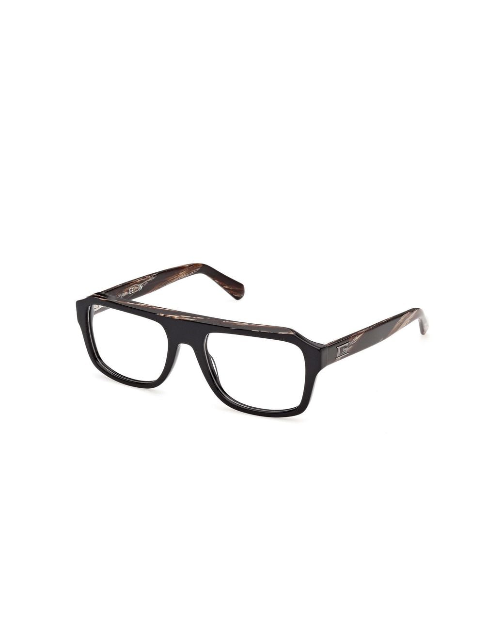 Guess Black Gu50451 1 Optical Frames Acetate Squared Normal for men