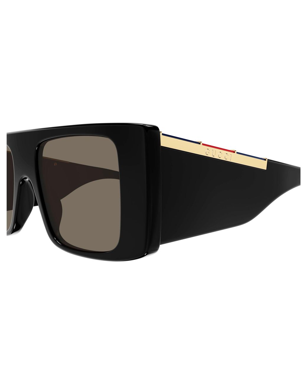 Gucci Black Gg1888S 001 Sunglasses Acetate Squared for men