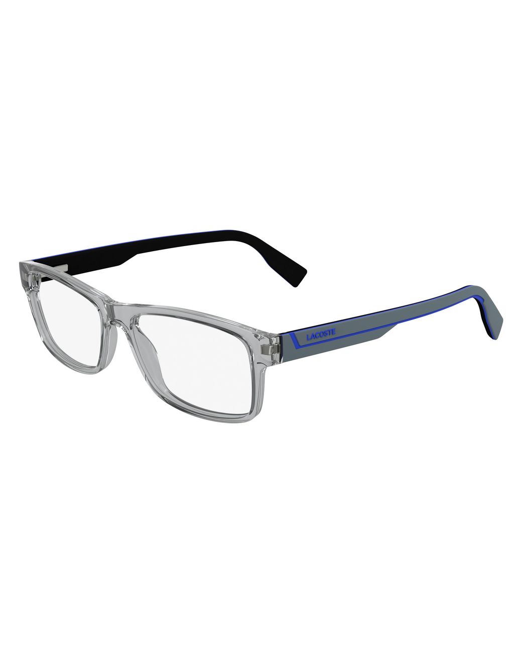 Lacoste Black 038 Optical Frames Bio-Inject Squared Normal for men