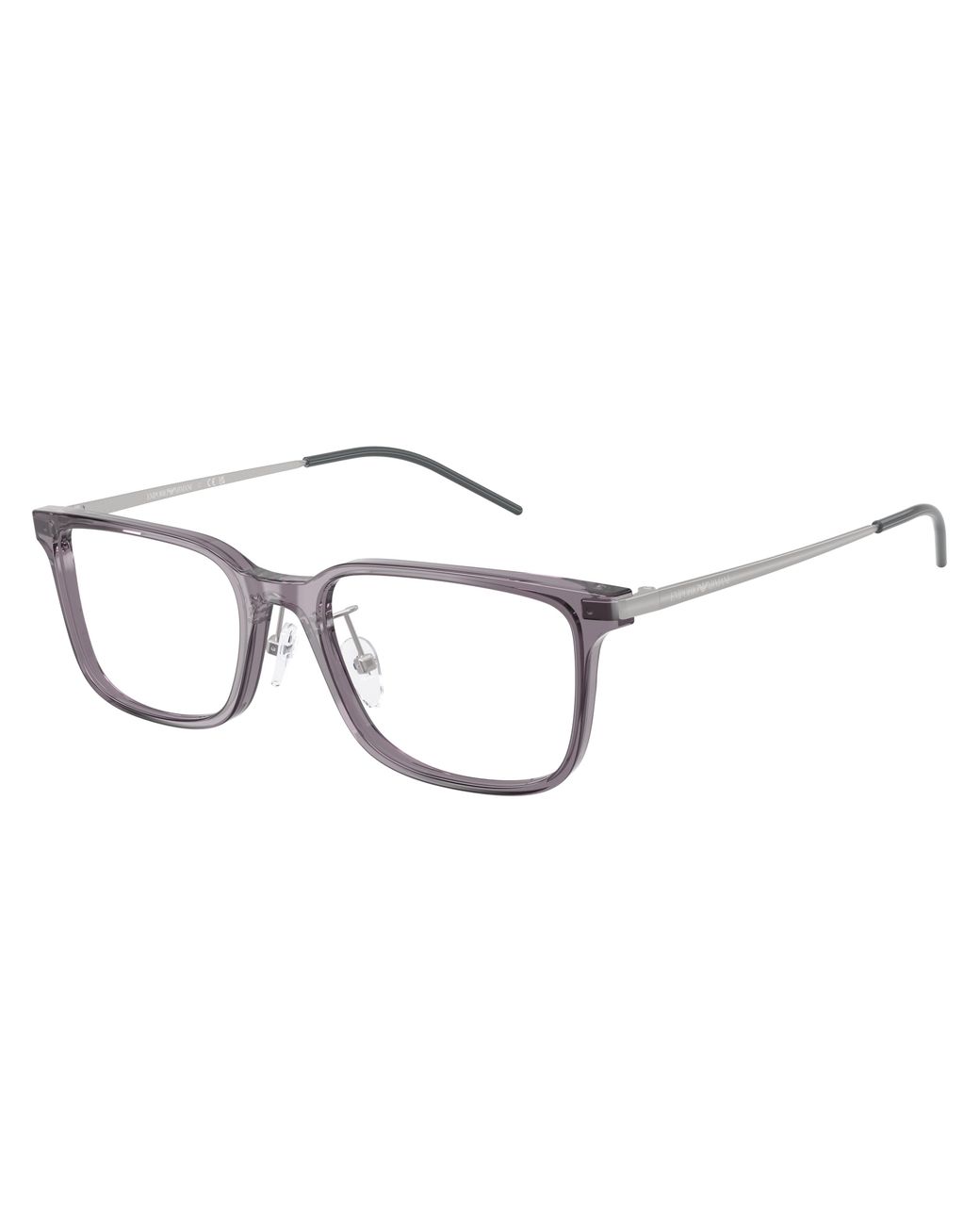 Emporio Armani Black Ea3275D 6337 Optical Frames Acetate Squared Normal for men
