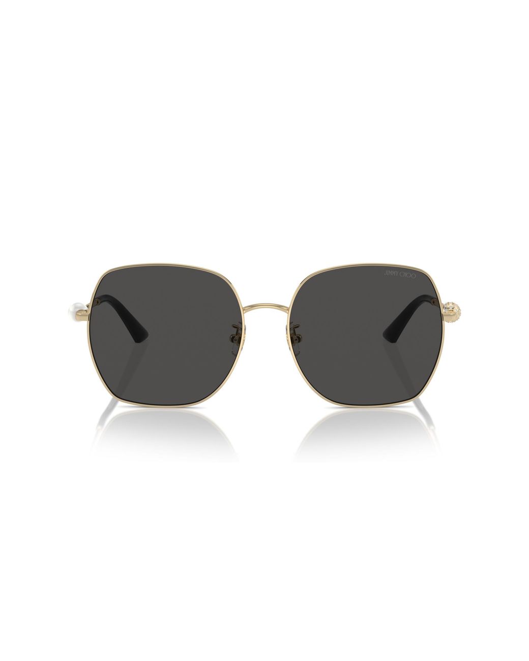 Jimmy Choo Black Jc4008Hd 300687 Sunglasses Metal Squared Normal