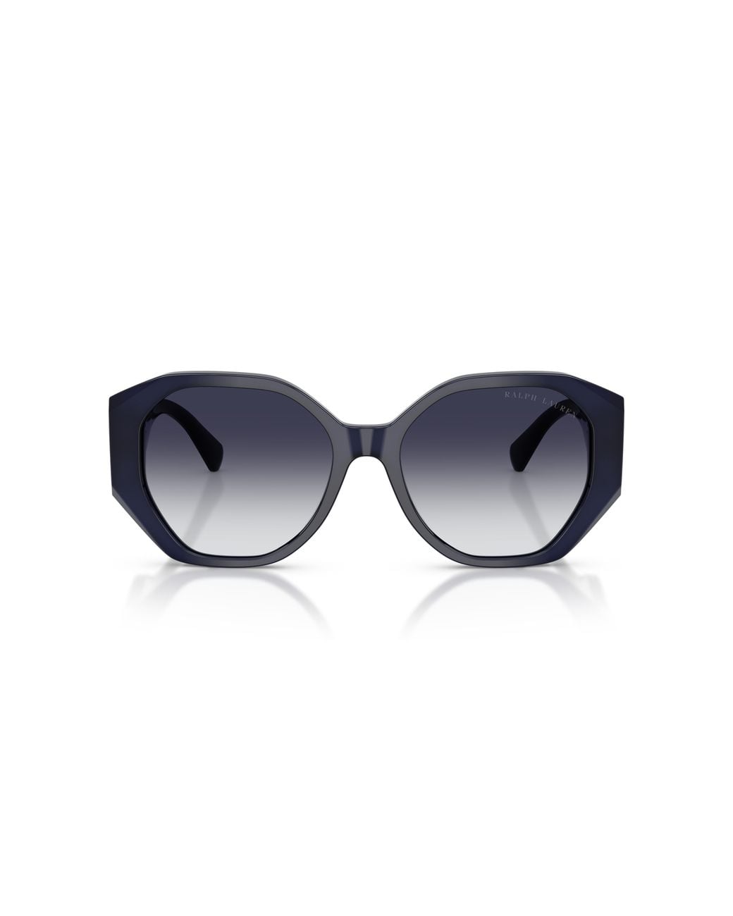 Ralph Lauren Black Rl8220 The Juliette 631011 Sunglasses Acetate Butterfly Normal Nuanced