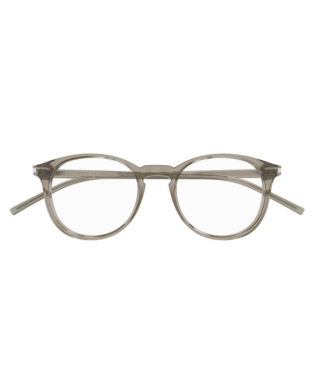 Saint Laurent Black Sl 106 025 Optical Frames Acetate Transparent Round