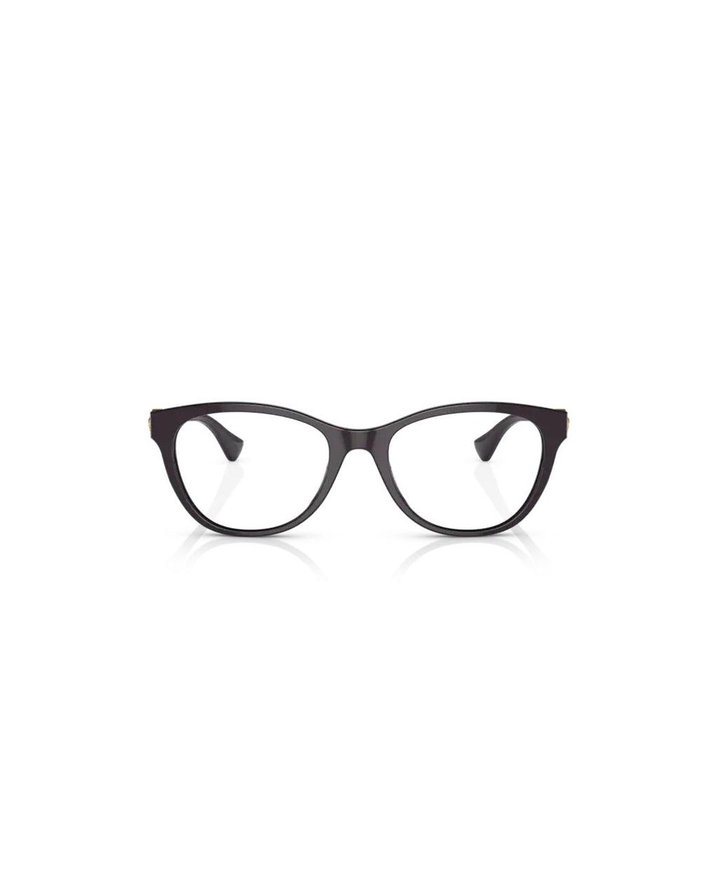 Versace Black Ve3330 108 Optical Frames Acetate Cat Eye