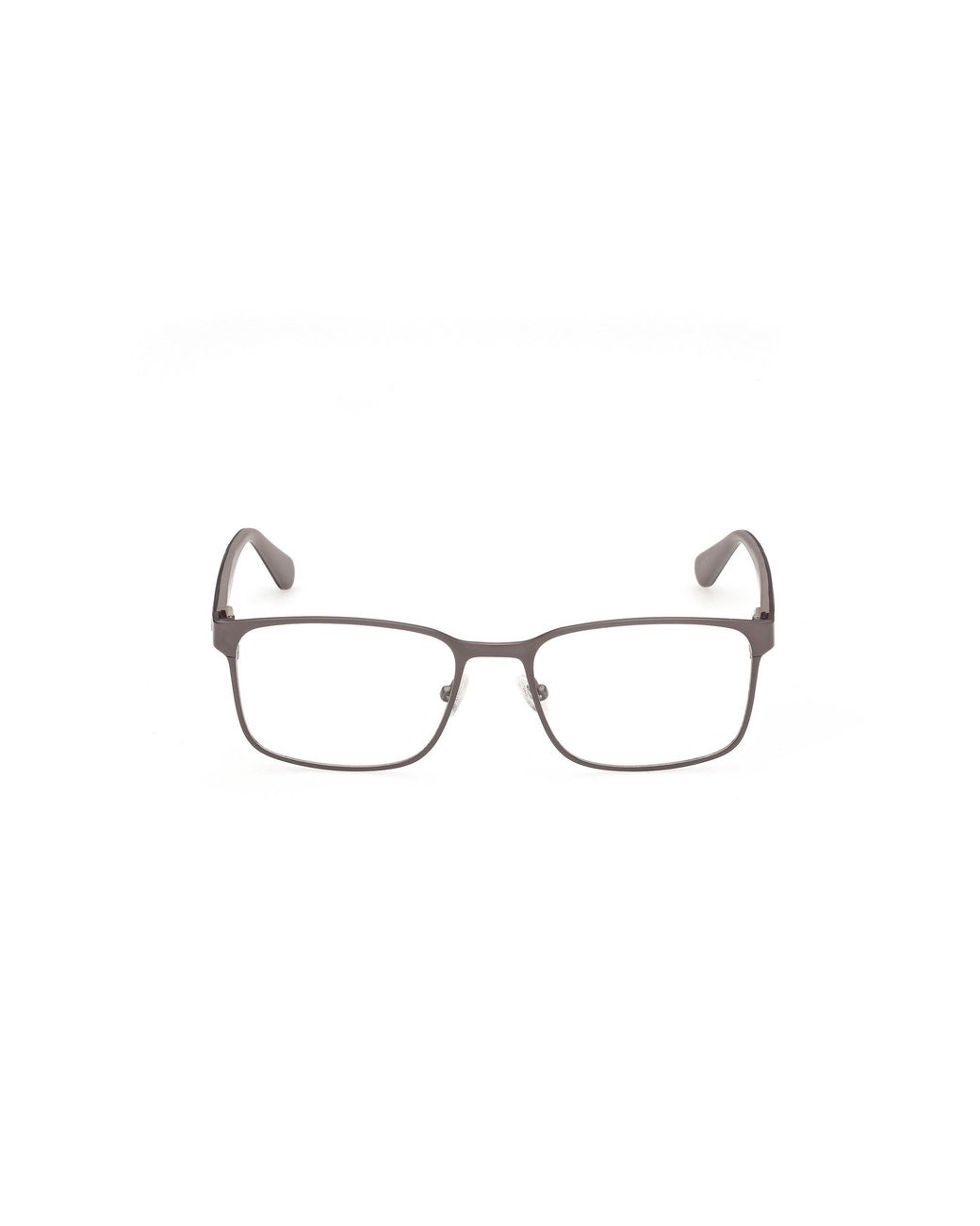 Guess Black Gu50045 87 Optical Frames Metal Squared Normal for men