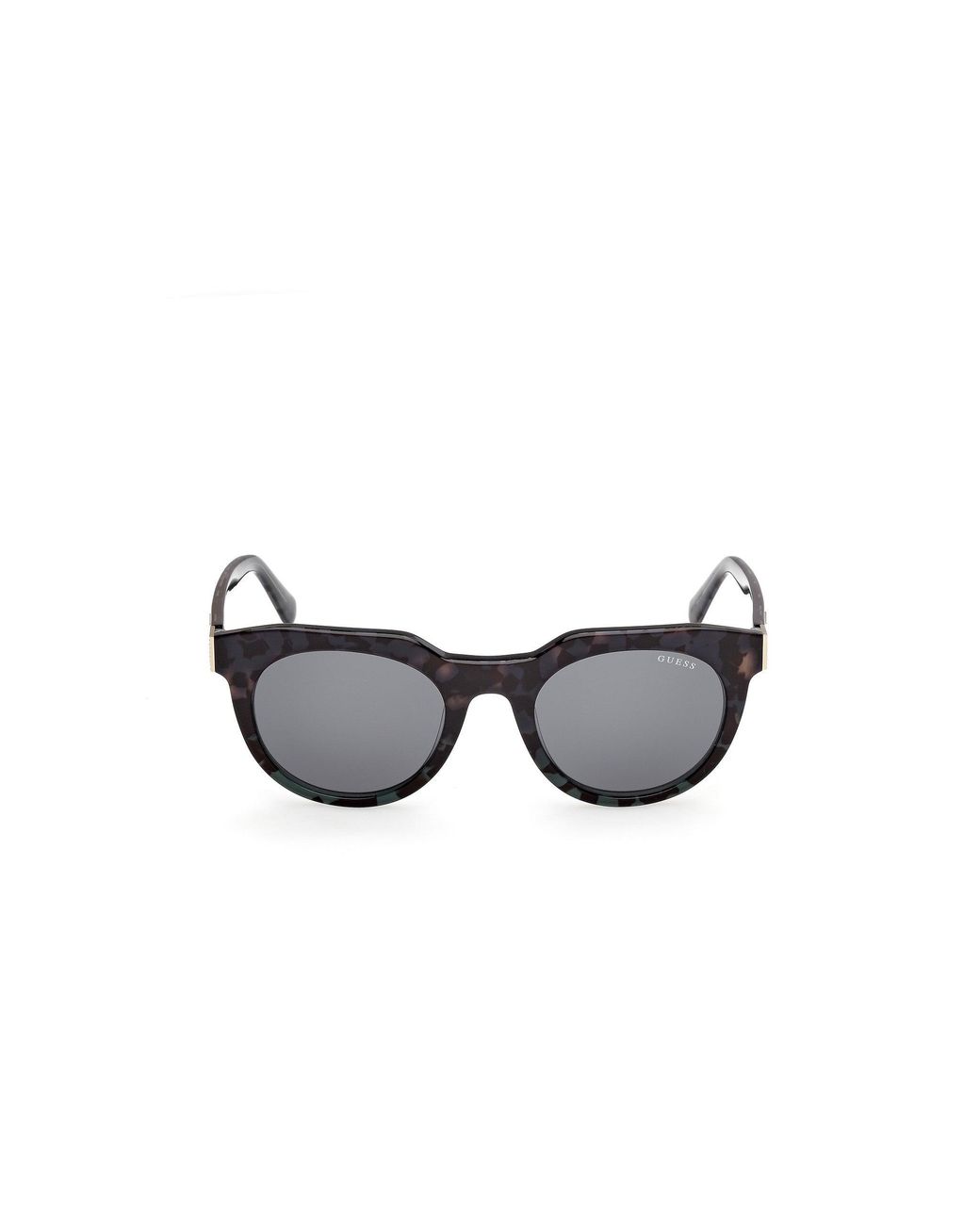 Guess Black Gu00214 98V Sunglasses Acetate Round Normal for men