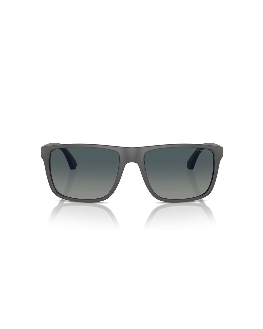 Emporio Armani Black Ea4033 50604U Sunglasses Injected Squared Polarized Shaded for men
