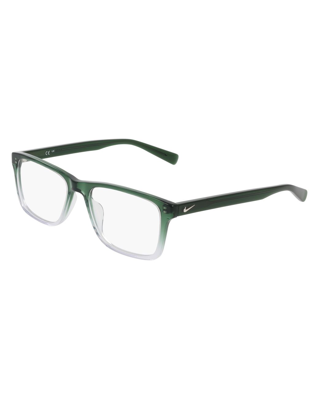 Nike Black 1000Y 313 Optical Frames Acetate Squared Normal