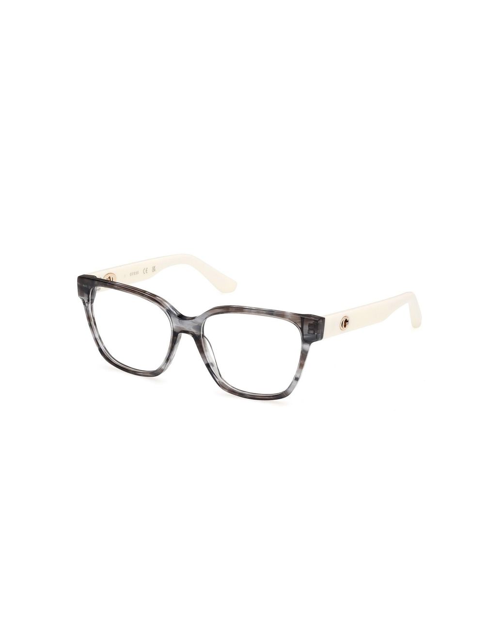 Guess Black Gu50381 20 Optical Frames Acetate Squared Normal