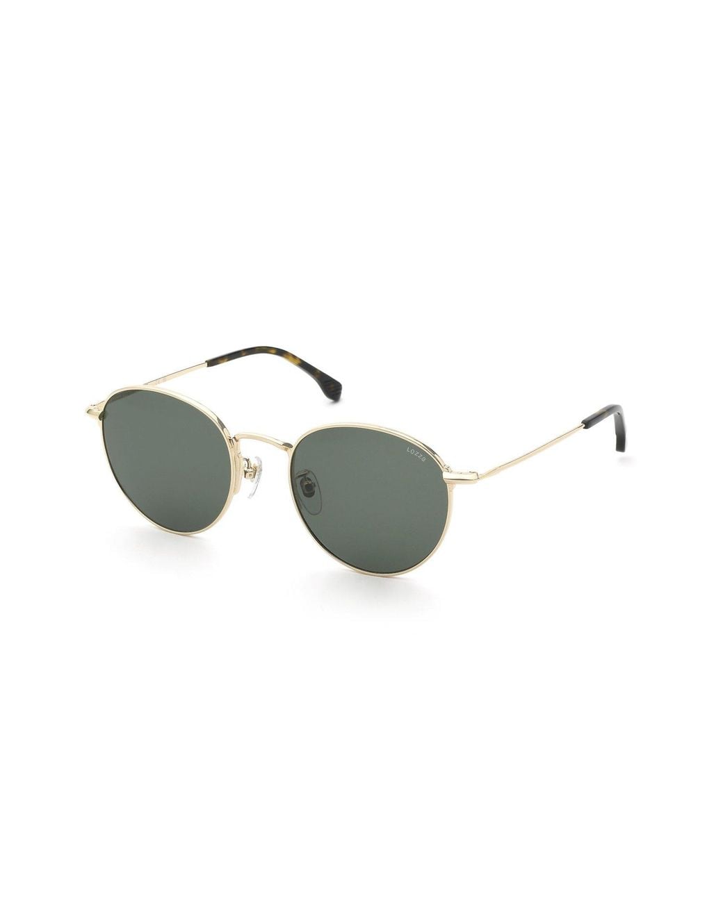 Lozza Black Sl2443 Gubbio 6 300Y Sunglasses Metal Pantos Normal for men