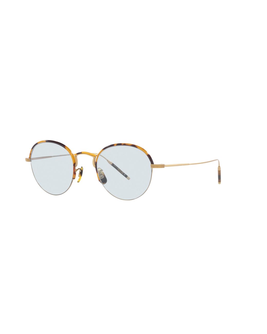 Oliver Peoples Black Ov1290T Tk-6 5252 Optical Frames Titanium Transparent Round Normal