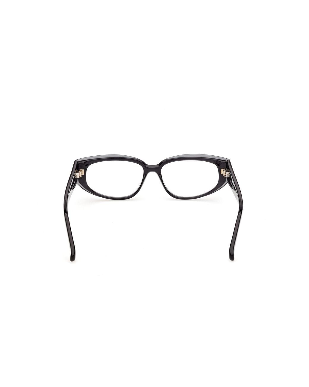 Max Mara Black Mm5258 5 Optical Frames Acetate Geometric Normal