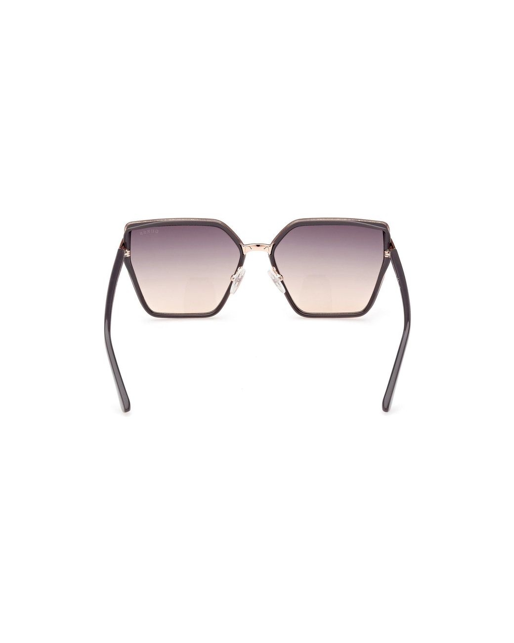 Guess Black Gu7871 20B Sunglasses Injected Butterfly Normal Shaded