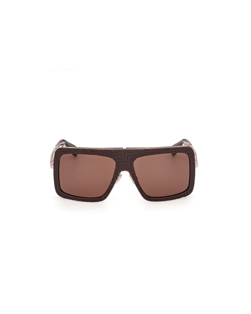 Max Mara Black Mm0119 Jean 50E Sunglasses Acetate Squared Normal