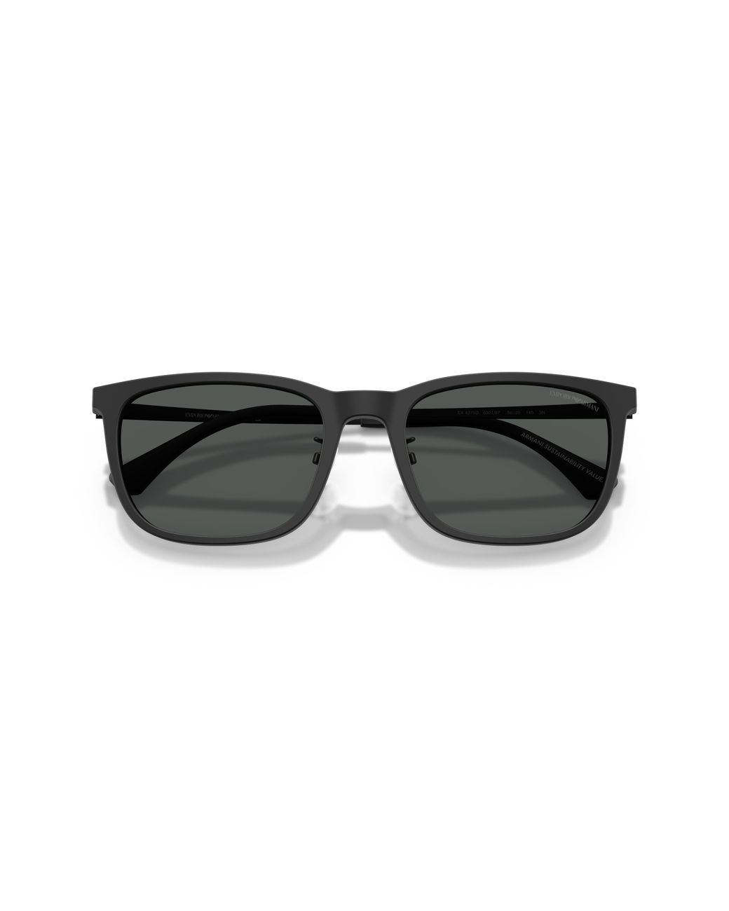 Emporio Armani Black Ea4275D 500187 Sunglasses Acetate Squared Normal for men